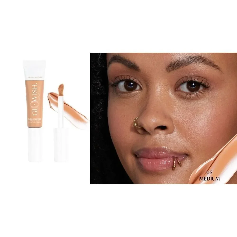 Huda Beauty Bright Light Sheer Concealer Medium 05 Full Size .35 fl oz